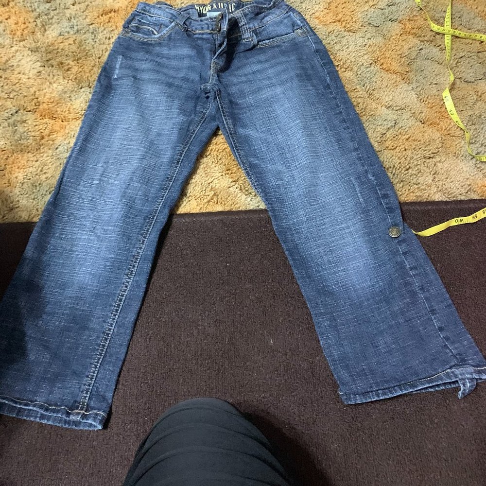 Hydraulic Capri Jeans - Size 5/6